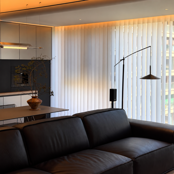 Smart Motorised Dream Curtains Vertical Sheer Blinds - Cassa Haus Singapore