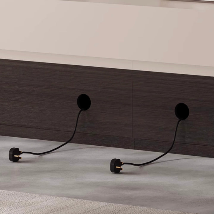 LUMIVAR Modern Solid Wood LED TV Console - Cassa Haus Singapore