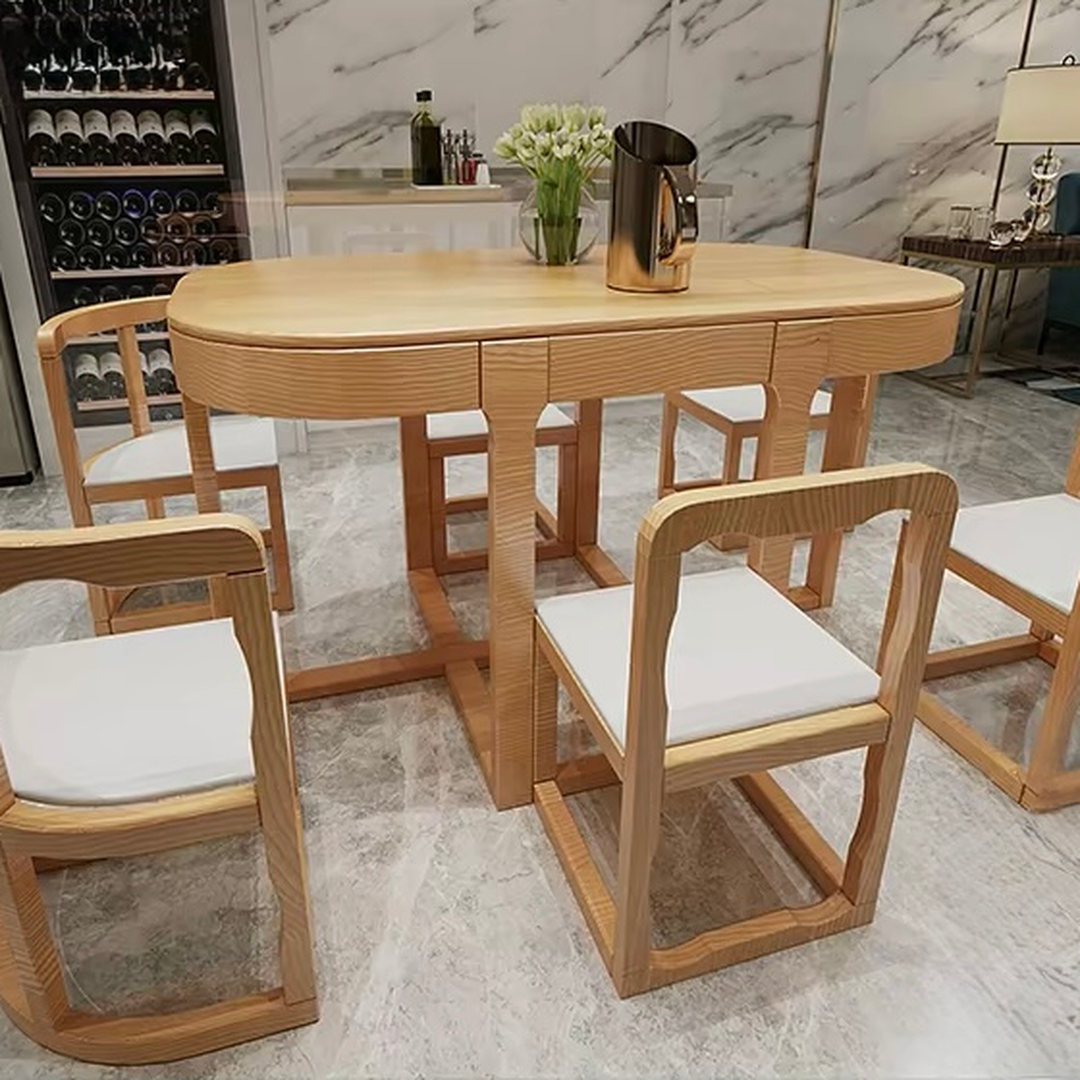 CONVENE Modern Compact Dining Table With Chairs