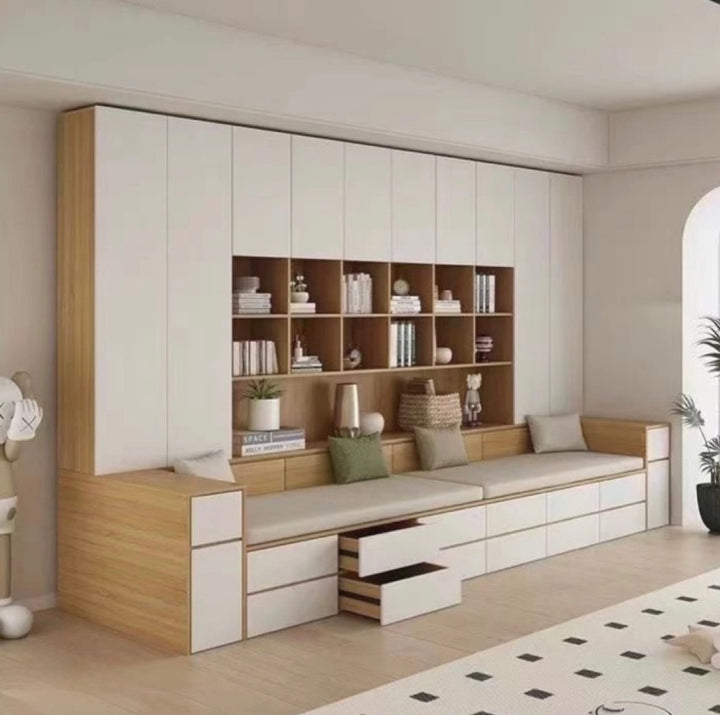 ARDEN Modern Cabinet & Ottoman - Cassa Haus Singapore