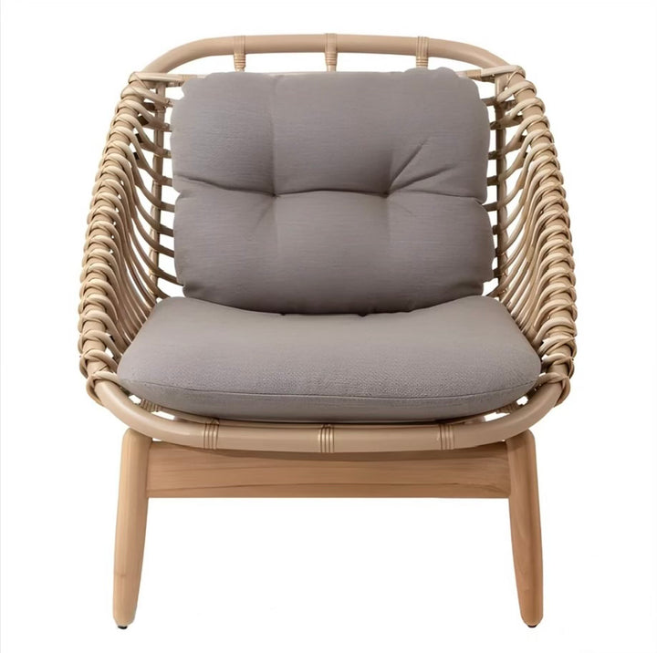 ZORVANIQ Modern Outdoor Rattan Sofa