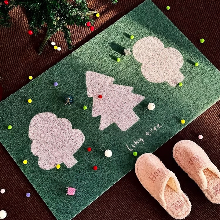 MISTLEPAW Christmas Rug