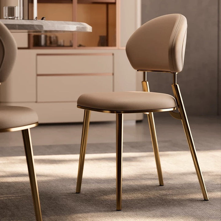 ORVENA Modern Leather Dining Chair - Cassa Haus Singapore