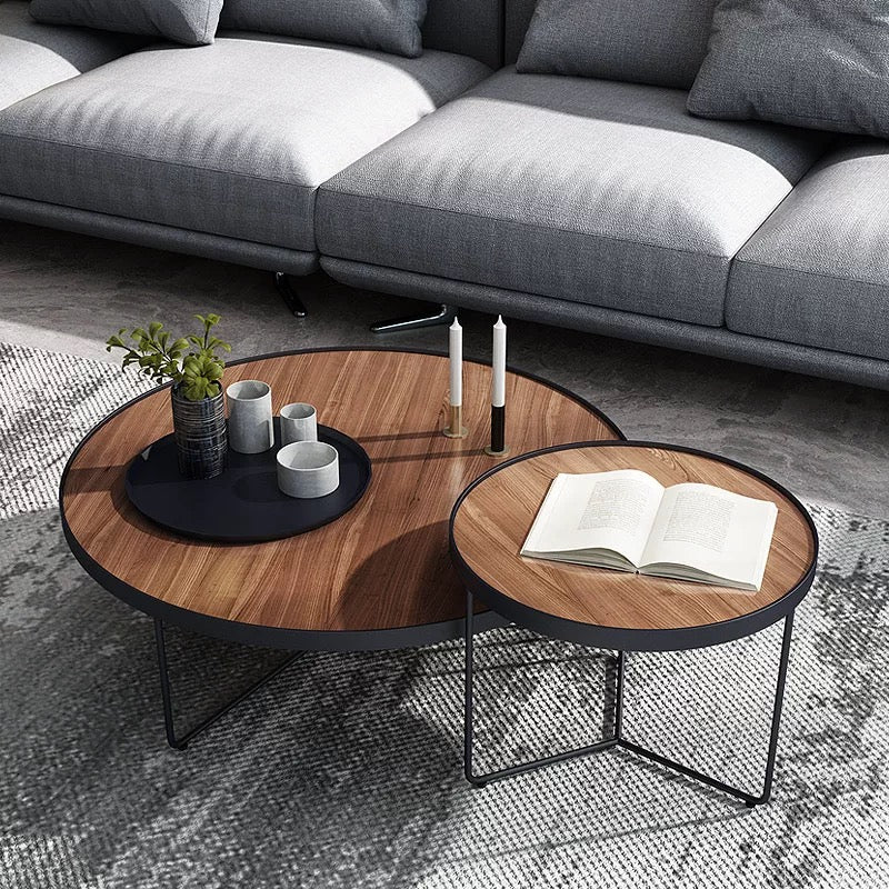 SEIZI Modern Solid Wood Coffee Table - Radical Homes Singapore