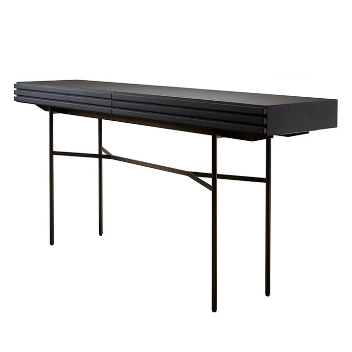 STRIA Modern Solid Wood Console Table - Radical Homes Singapore
