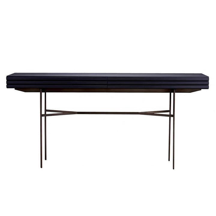 STRIA Modern Solid Wood Console Table - Radical Homes Singapore