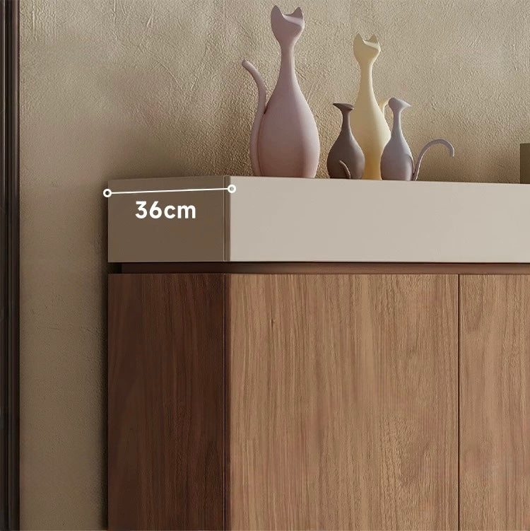 PINEO Modern Solid Wood Shoe Cabinet - Radical Homes Singapore