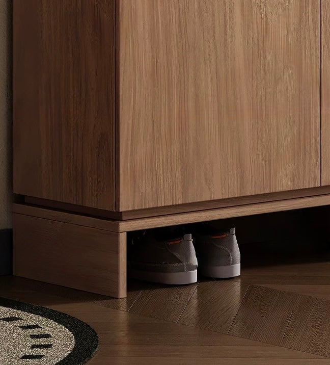 PINEO Modern Solid Wood Shoe Cabinet - Radical Homes Singapore