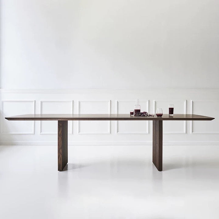 FIORE Modern Solid Wood Dining Table - Radical Homes Singapore
