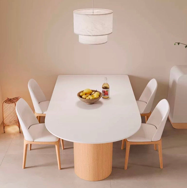 KOEA Japandi Solid Wood Dining Table - Radical Homes Singapore