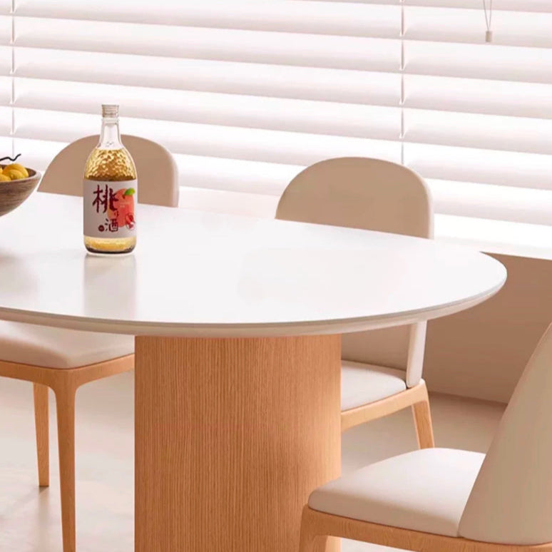 KOEA Japandi Solid Wood Dining Table - Radical Homes Singapore