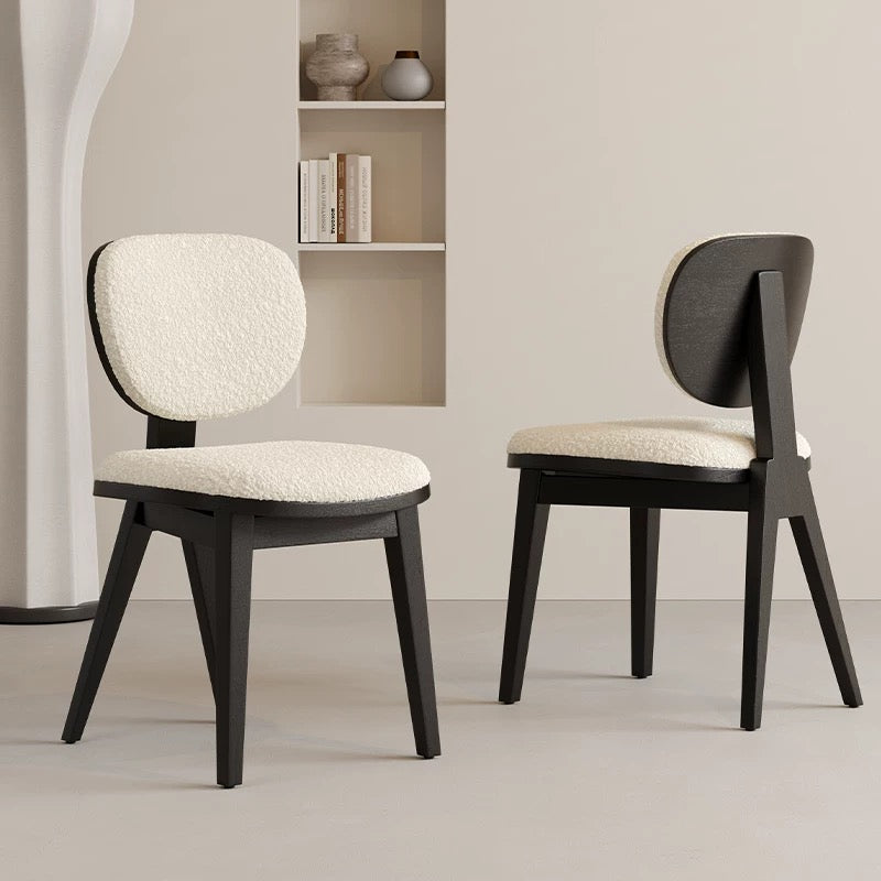 UJO Modern Boucle Dining Chair - Radical Homes Singapore