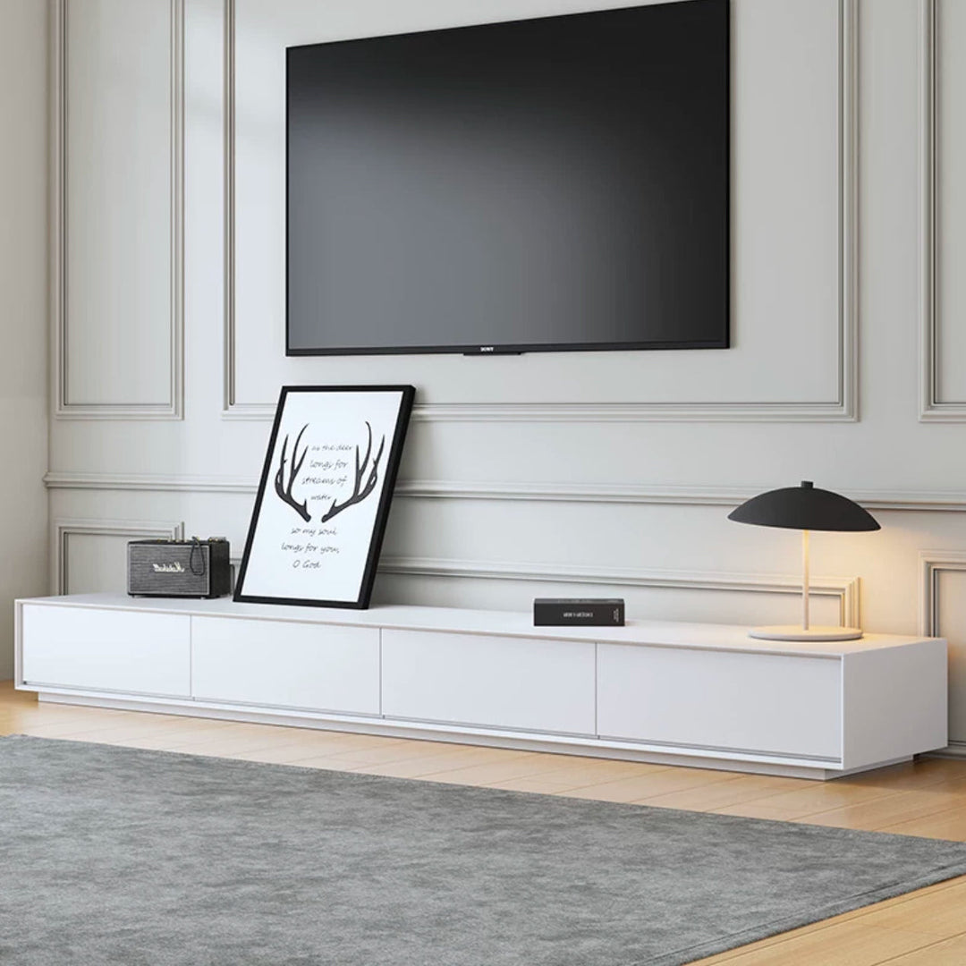 LORAIN Modern Solid Wood TV Console - Radical Homes Singapore