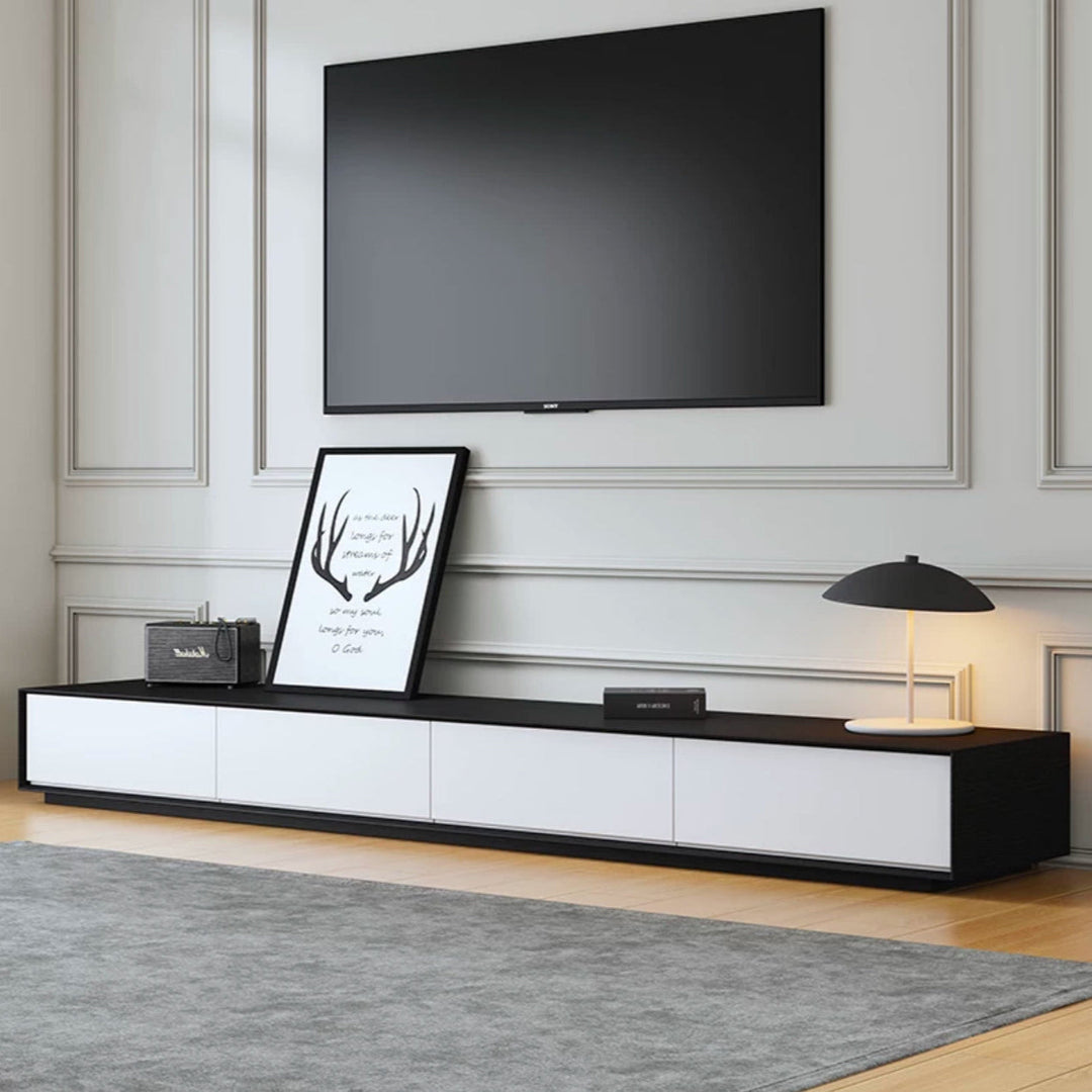 LORAIN Modern Solid Wood TV Console - Radical Homes Singapore