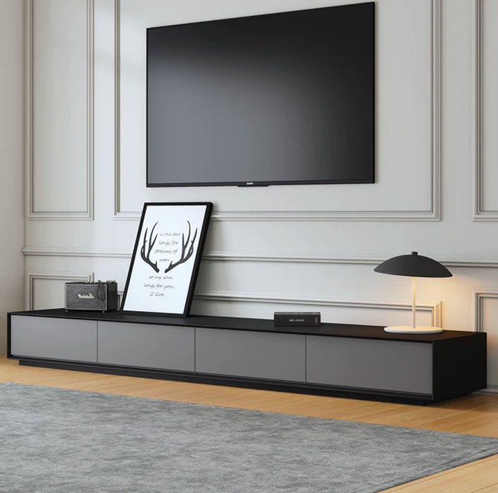 LORAIN Modern Solid Wood TV Console - Radical Homes Singapore