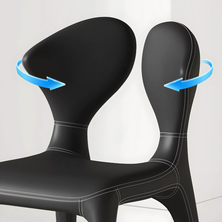 RENALDO Modern Leather Dining Chair
