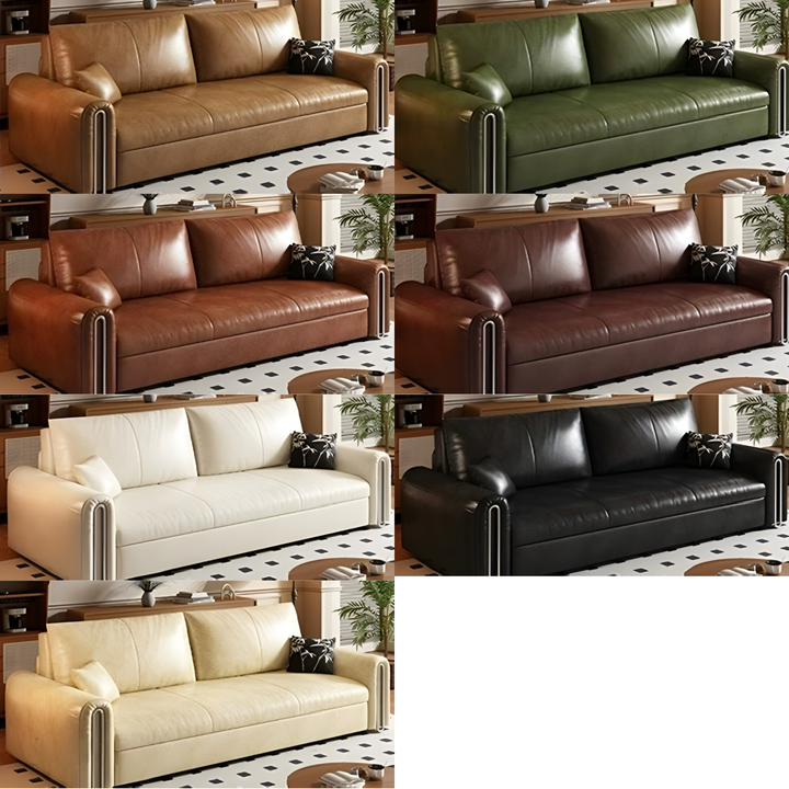 RUXO Modern Leather Sofa