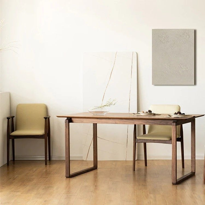 FERGUS Solid Wood Dining Table - Radical Homes Singapore