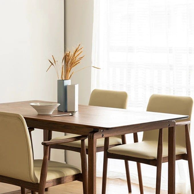 FERGUS Solid Wood Dining Table - Radical Homes Singapore