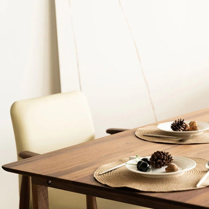 FERGUS Solid Wood Dining Table - Radical Homes Singapore