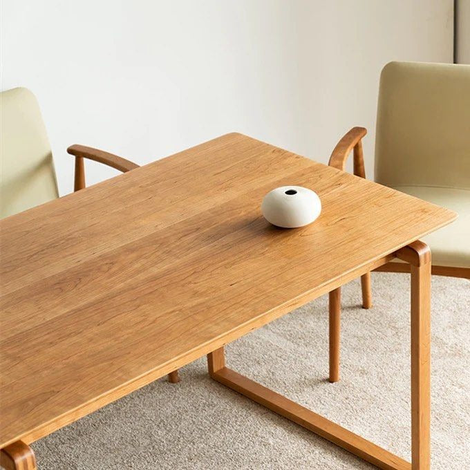 FERGUS Solid Wood Dining Table - Radical Homes Singapore