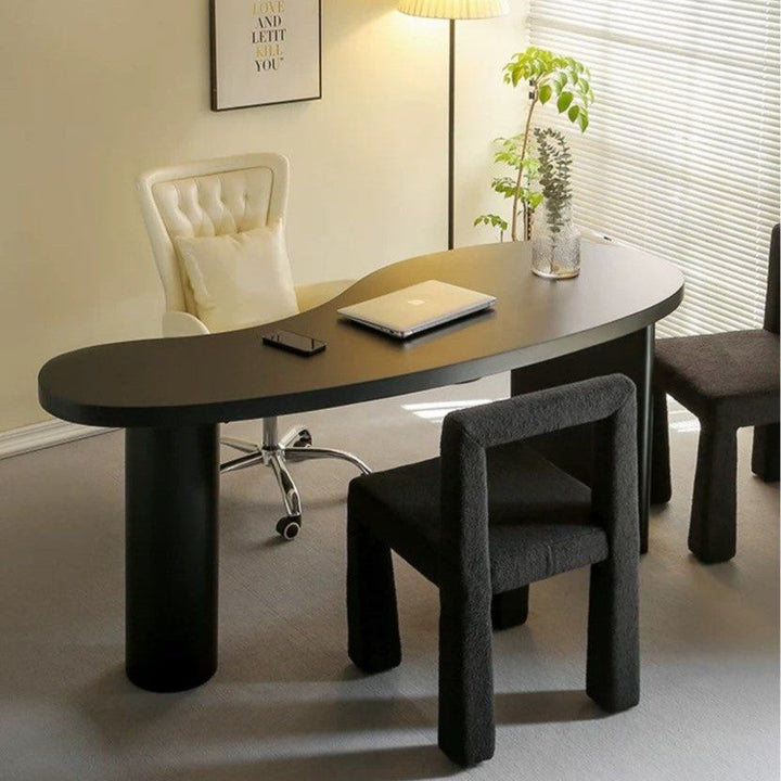 OCTAVIAN Modern Solid Wood Desk - Radical Homes Singapore