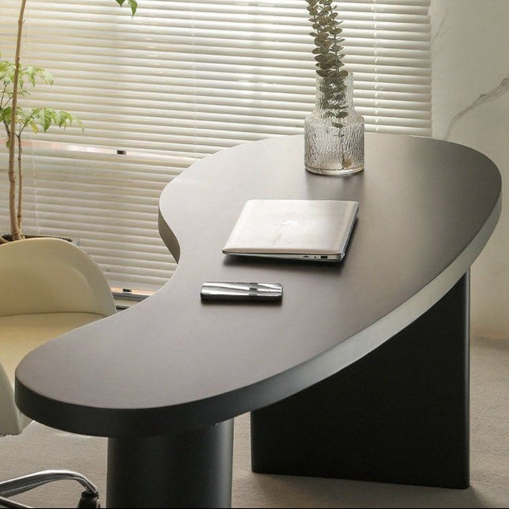 OCTAVIAN Modern Solid Wood Desk - Radical Homes Singapore