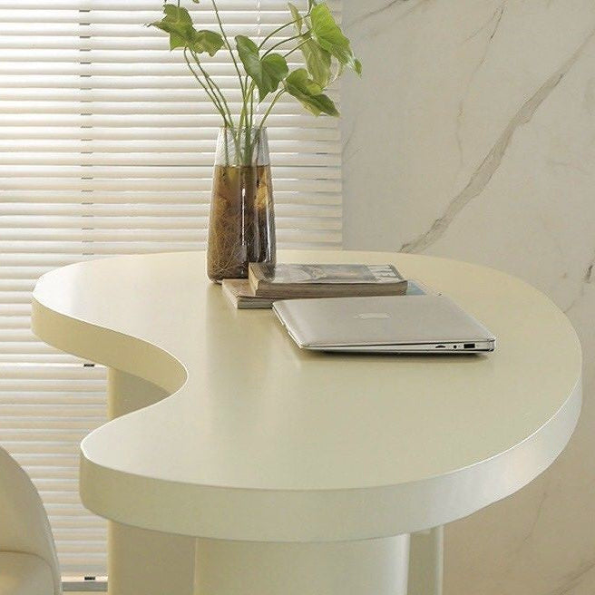 OCTAVIAN Modern Solid Wood Desk - Radical Homes Singapore