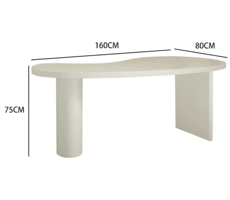 OCTAVIAN Modern Solid Wood Desk - Radical Homes Singapore
