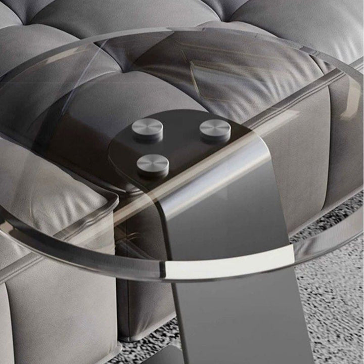 BENJY Glass End Table - Radical Homes Singapore