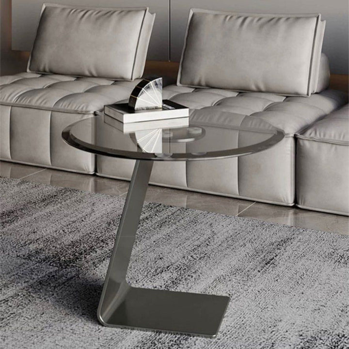BENJY Glass End Table - Radical Homes Singapore
