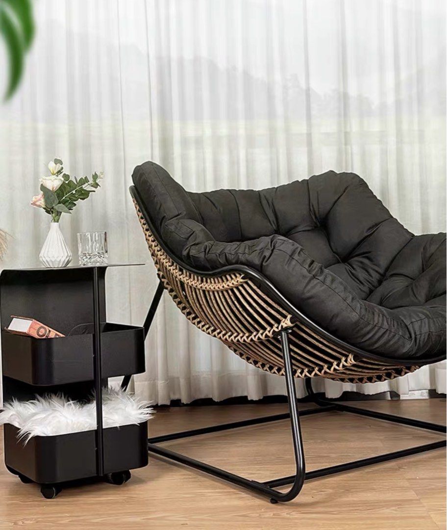 ADON Rustic Rattan Rocking Chair - Radical Homes Singapore