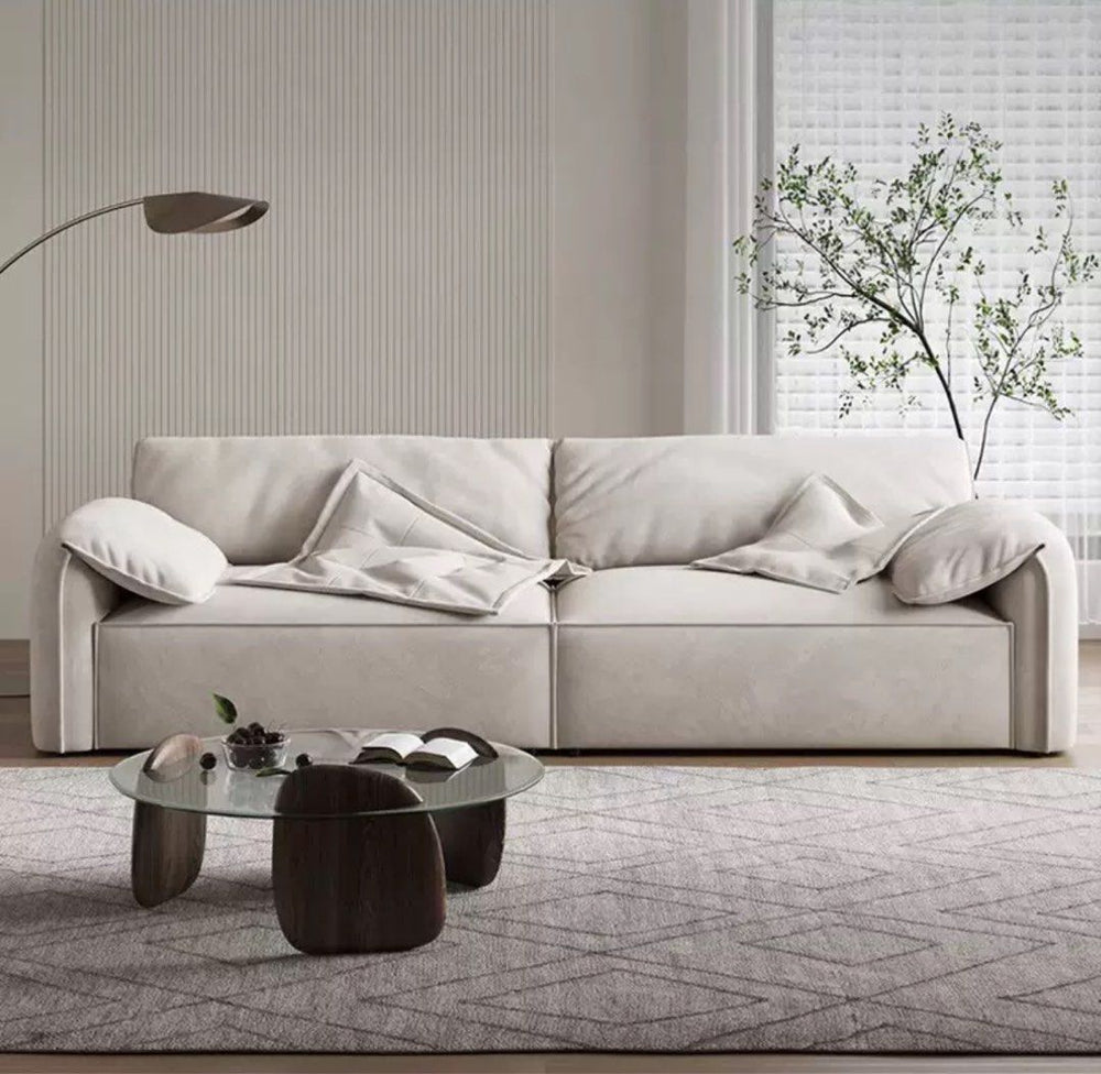 BREZARO Modern Velvet Sofa - Radical Homes Singapore