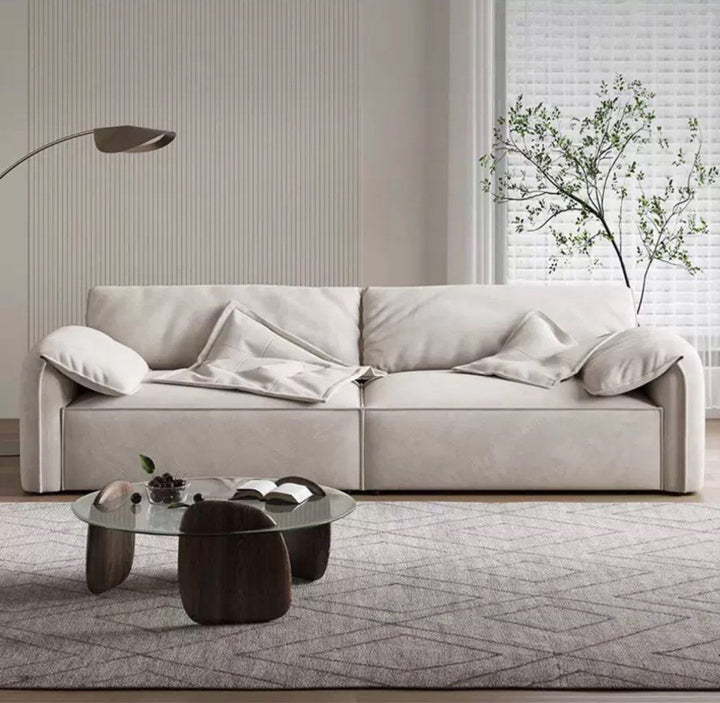 BREZARO Modern Velvet Sofa - Radical Homes Singapore