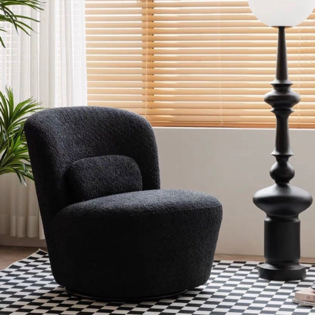 LARK Modern Swivel Lounge Chair - Cassa Haus Singapore