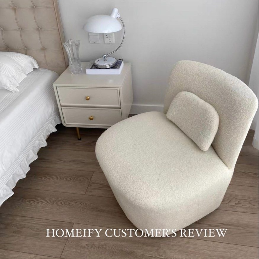 LARK Modern Swivel Lounge Chair - Cassa Haus Singapore