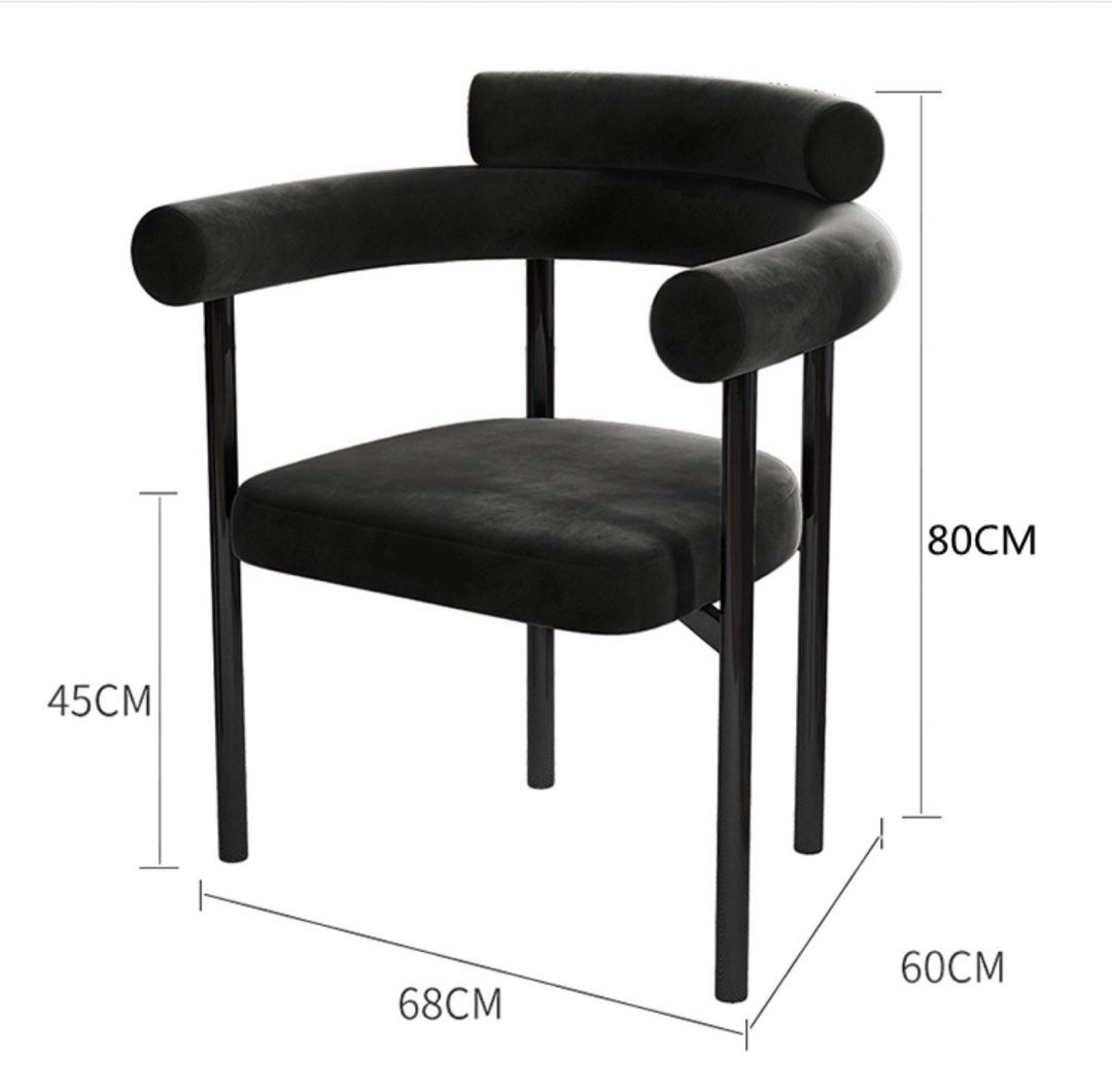 ZATANNA Modern Dining Chair - Radical Homes Singapore