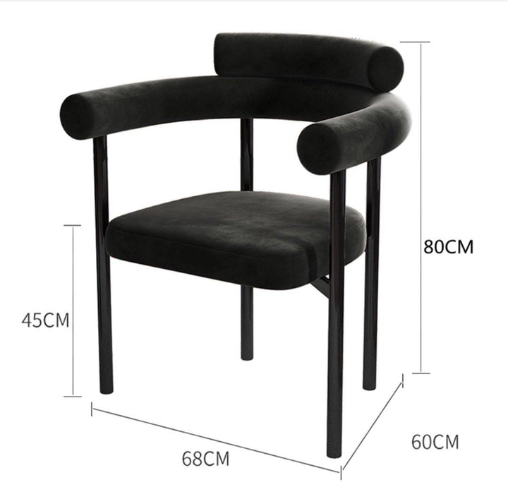 ZATANNA Modern Dining Chair - Radical Homes Singapore