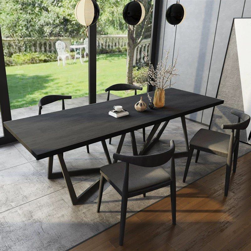 AFRIEN Modern Solid Wood Dining Table - Radical Homes Singapore