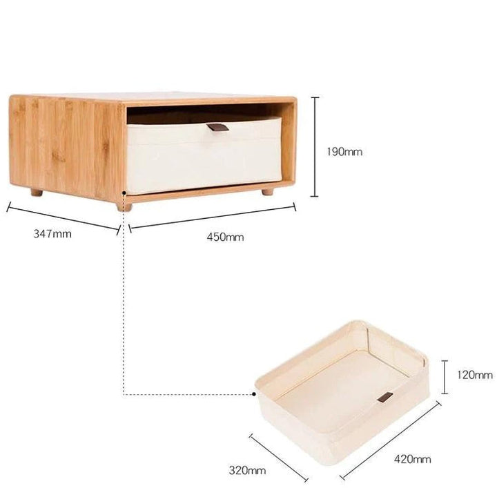 KUBEN Multifunctional Stacking Storage Cabinet