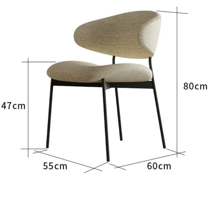 KATAR Modern Dining Chair - Radical Homes Singapore