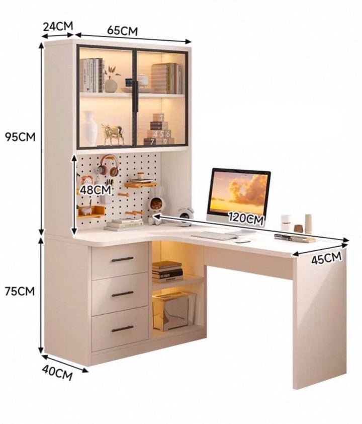 AHEAN Modern Multi Function Study Table - Radical Homes Singapore