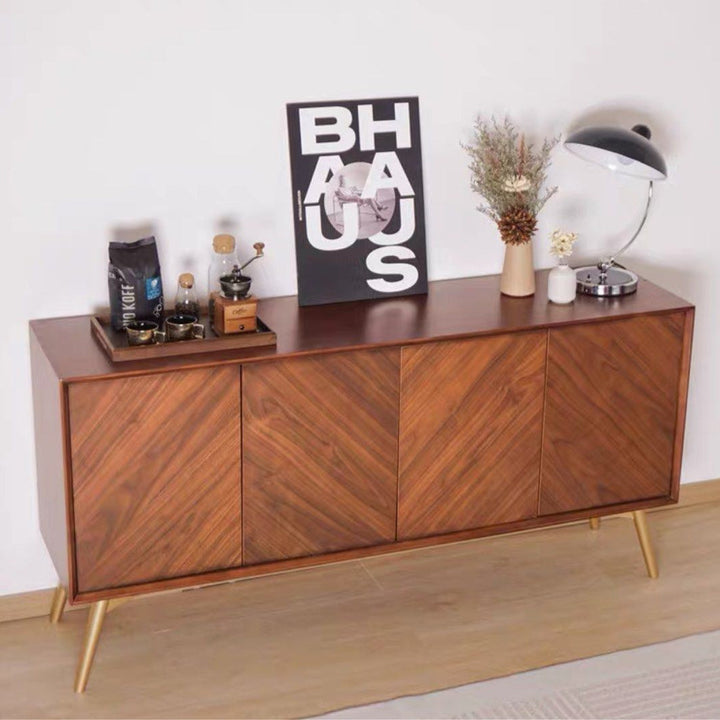 DAVID Rustic Solid Wood Sideboard - Radical Homes Singapore