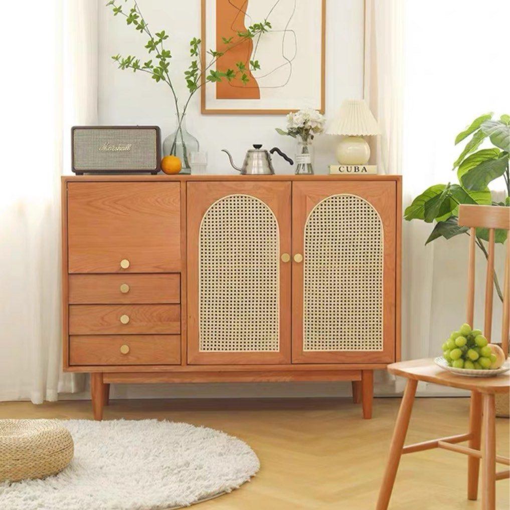 FENDO Solid Wood Sideboard - Radical Homes Singapore