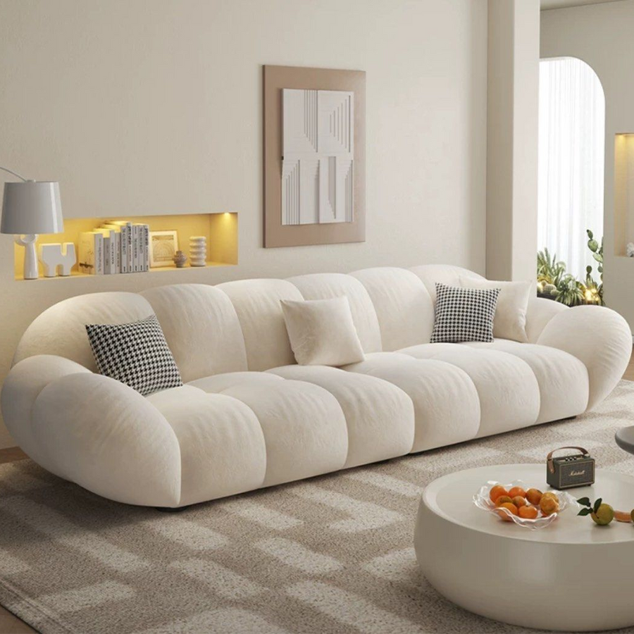 LORIANA Modern Velvet Sofa - Radical Homes Singapore