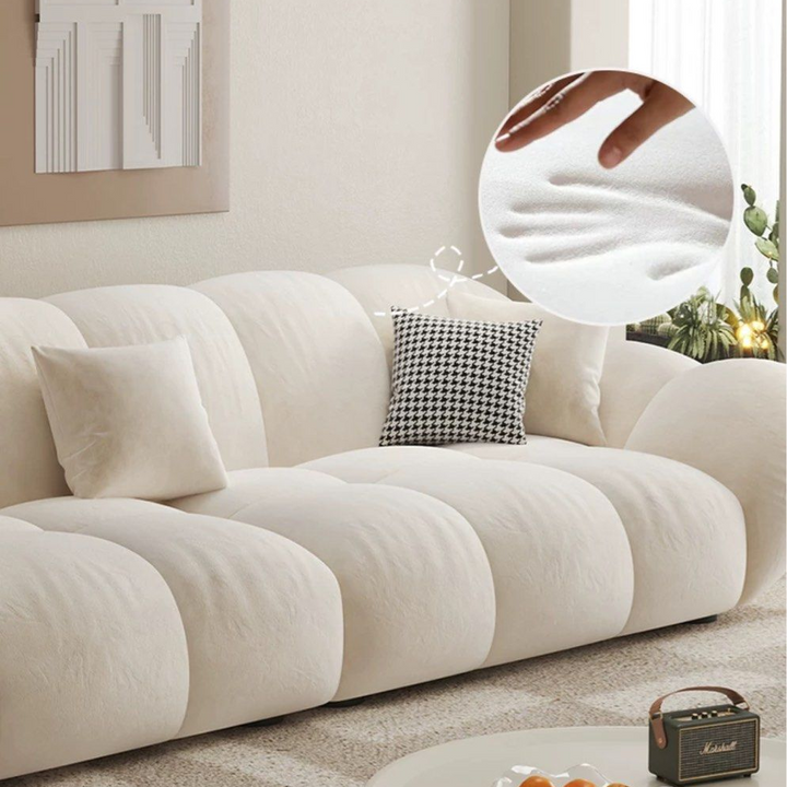 LORIANA Modern Velvet Sofa - Radical Homes Singapore