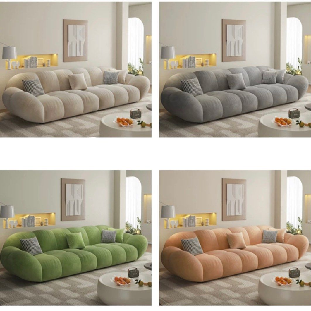 LORIANA Modern Velvet Sofa - Radical Homes Singapore