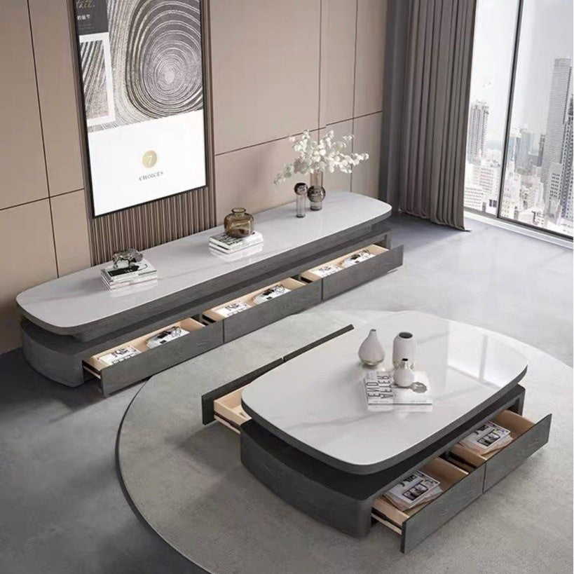 VELDRON Marble Coffee Table - Cassa Haus Singapore