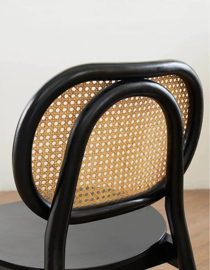 NANTA Rustic Rattan Dining Chair - Radical Homes Singapore