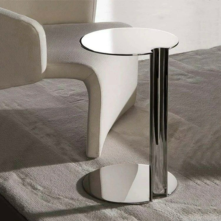 PAUL Stainless Steel Side Table - Radical Homes Singapore